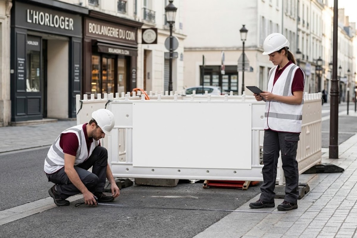 Demande d'autorisation de voirie pour un chantier